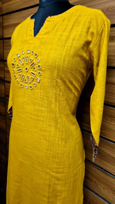 Mustard Mirrorwork - Image 2