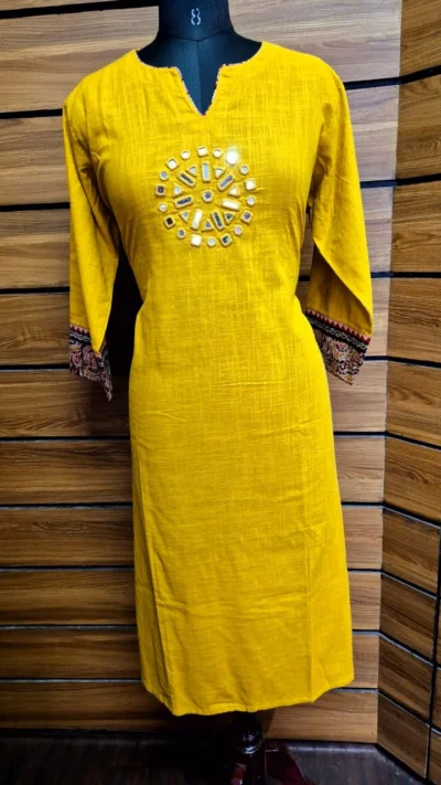 Mustard Mirrorwork - Image 3