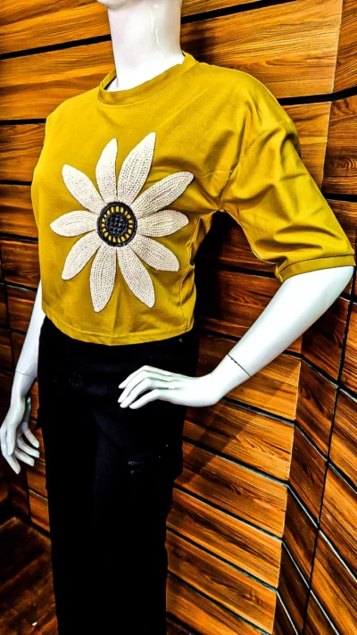 Gold Color Top - Image 2