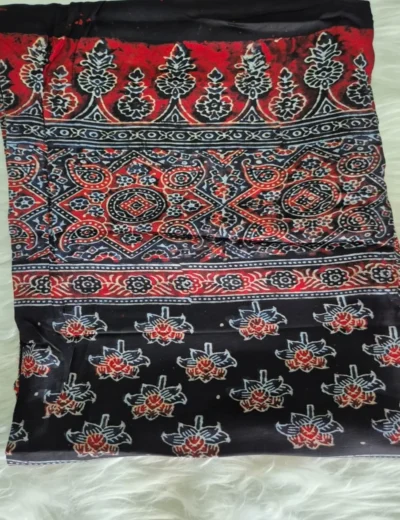 Black Kurta Material - Image 4