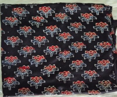 Black Kurta Material - Image 2