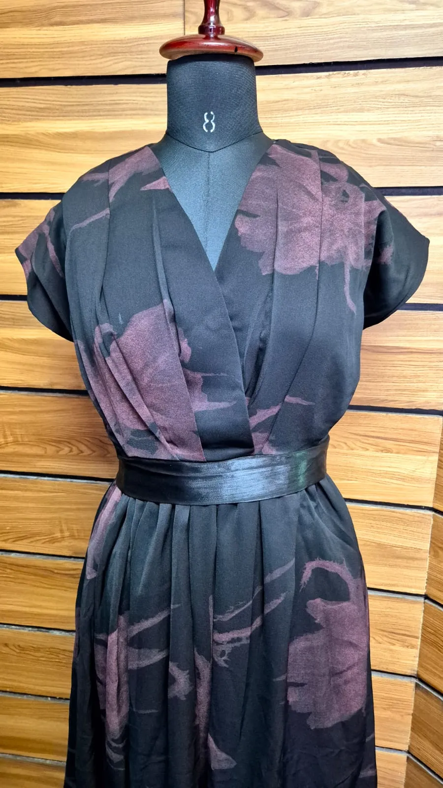 Black & Pink Color Frock