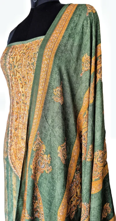 Elegant Green Paisley - Image 3