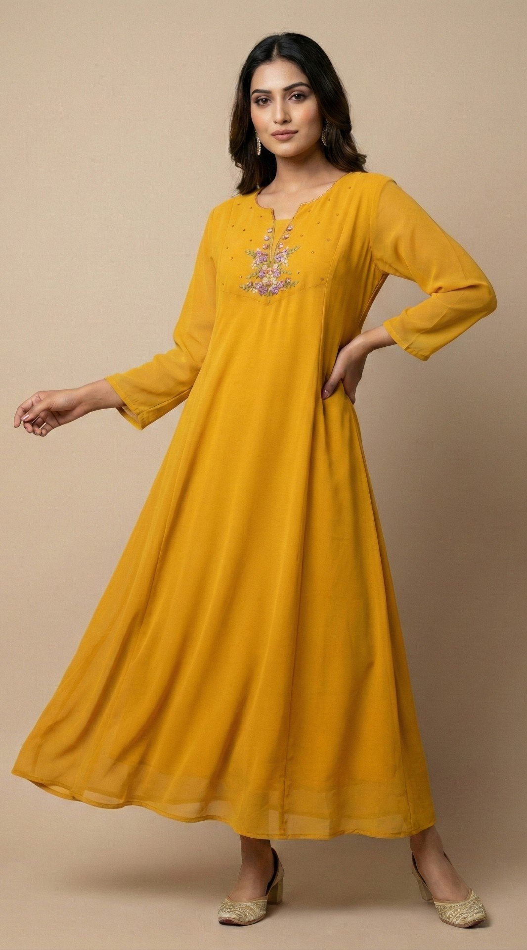 Georgette designer top