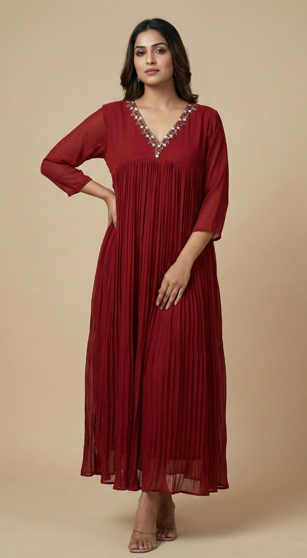 Georgette designer top